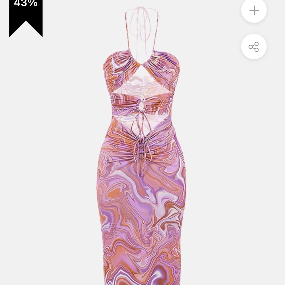 Welooc marble dress